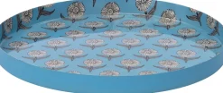 Intratuin decoratiebord Femia blauw D 30 H 2 cm