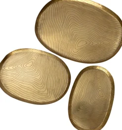Intratuin decoratiebord Ferro goud 32 x 23 x 1,5 cm