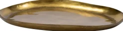 Intratuin decoratiebord Frans goud 26,5 x 31,5 x 1,5 cm