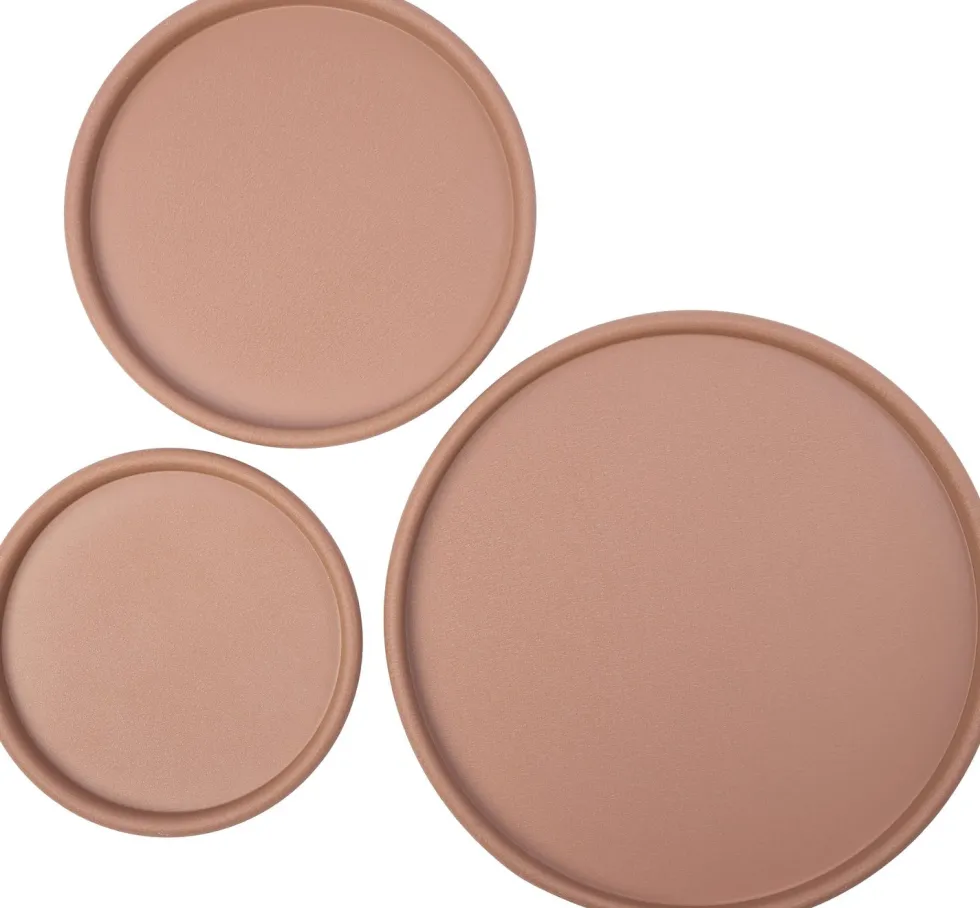 Intratuin decoratiebord Give terracotta D 32 H 2 cm