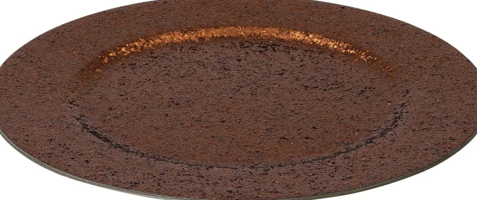 Intratuin decoratiebord Glitter koper D 33 cm