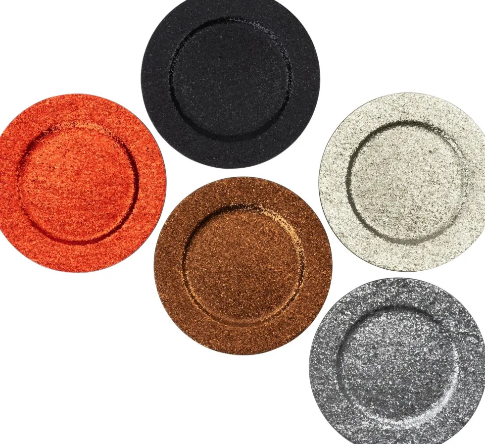 Intratuin decoratiebord Glitter goud D 33 cm