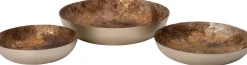 Intratuin decoratiebord goud / zilver D 26 H 5 cm