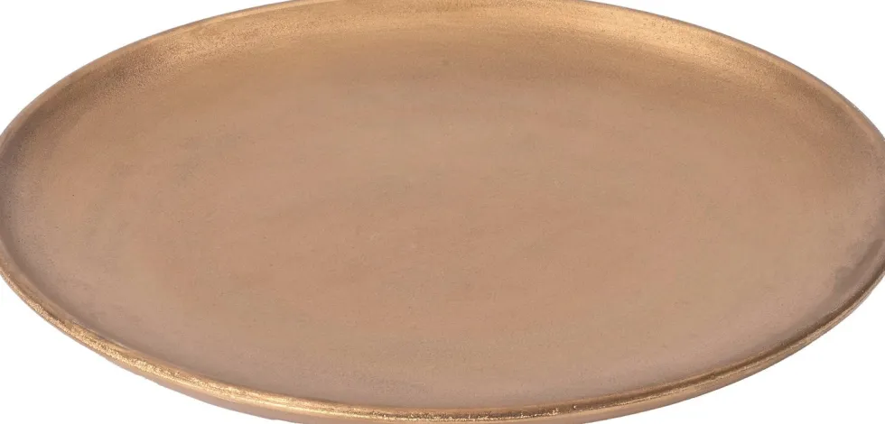 Intratuin decoratiebord Harris goud D 44 H 2 cm