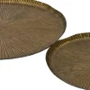 Intratuin decoratiebord Hilga messing D 30 H 2 cm