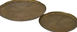 Intratuin decoratiebord Hilga messing D 30 H 2 cm