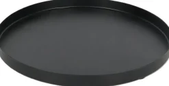 Intratuin decoratiebord Jour zwart D 25 H 2 cm