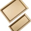 Intratuin decoratiebord Lilly goud 36 x 17 cm