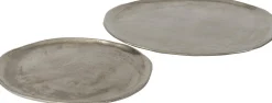 Intratuin decoratiebord Mike zilver 30 x 25 x 1 cm