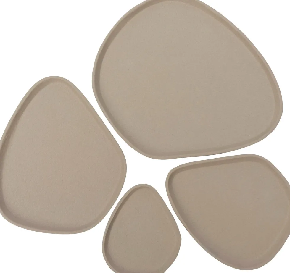 Intratuin decoratiebord Minke grijs 28 x 23 x 2 cm