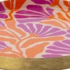Intratuin decoratiebord Muriel oranje / paars D 25 H 2 cm