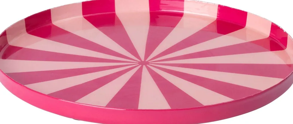 Intratuin decoratiebord Timeo roze D 25 H 1,5 cm