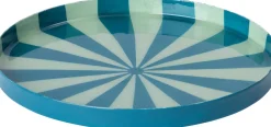 Intratuin decoratiebord Timeo blauw D 15 H 1,5 cm