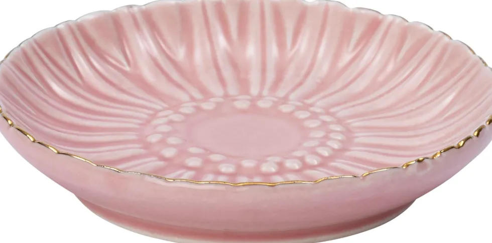 Intratuin decoratiebord Zoe roze D 9 H 1,5 cm