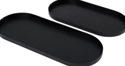 Intratuin decoratiebord zwart 50 x 20 x 2 cm