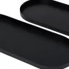 Intratuin decoratiebord zwart 40 x 20 x 2 cm