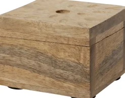 Intratuin decoratiekist Saint naturel 10 x 10 x 8 cm