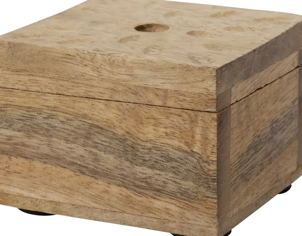 Intratuin decoratiekist Saint naturel 5 x 5 x 8 cm