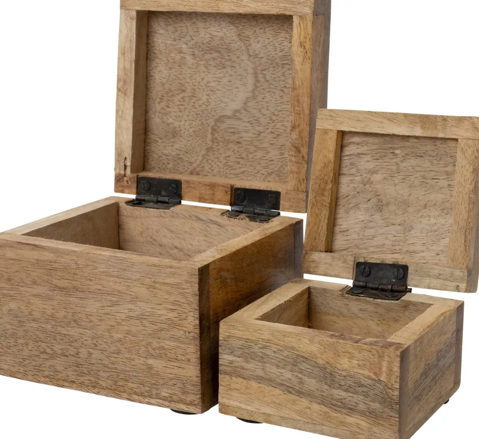 Intratuin decoratiekist Saint naturel 5 x 5 x 8 cm
