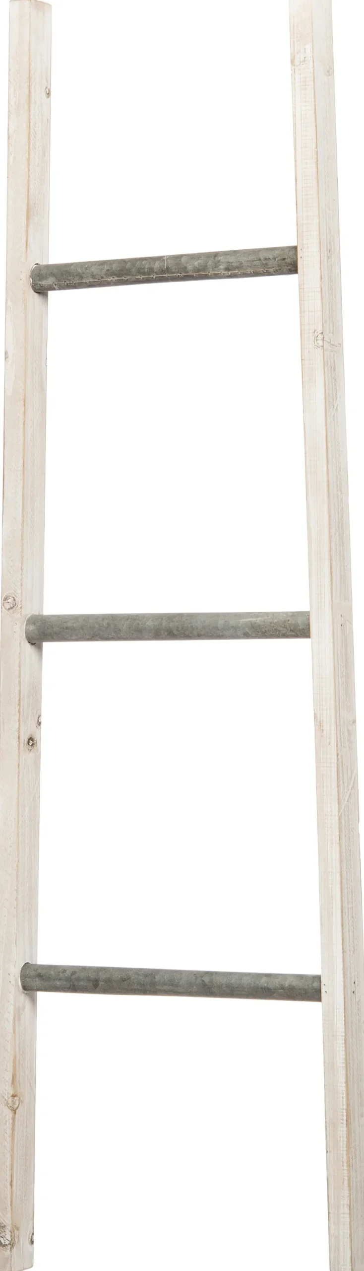 Intratuin decoratie ladder wit 36 x 4 x 120 cm