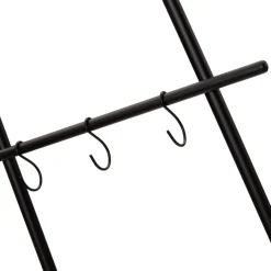 Intratuin decoratieladder zwart 45 x 1 x 160 cm