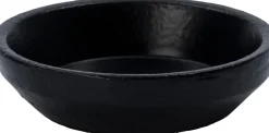 Intratuin decoratieschaal Betsi zwart D 7,5 H 2 cm