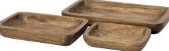 Intratuin decoratieschaal Gent naturel 22 x 16 x 4 cm