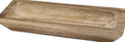 Intratuin decoratieschaal Jiri bruin 55,5 x 27 x 8 cm