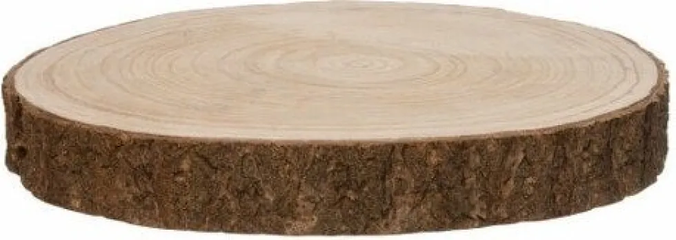 Intratuin decoratieschaal naturel D 32 H 4 cm