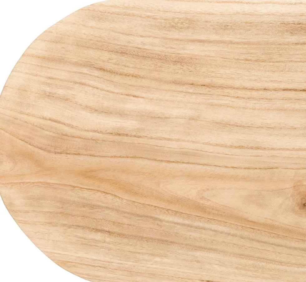 Intratuin decoratieschaal ovaal naturel 91 x 30 x 4 cm