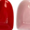 Intratuin decoratieschaal Rosa rood 10 x 9 x 3 cm