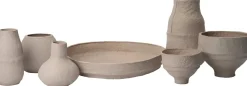 Intratuin decoratieschaal Runa beige D 21,5 H 17,5 cm