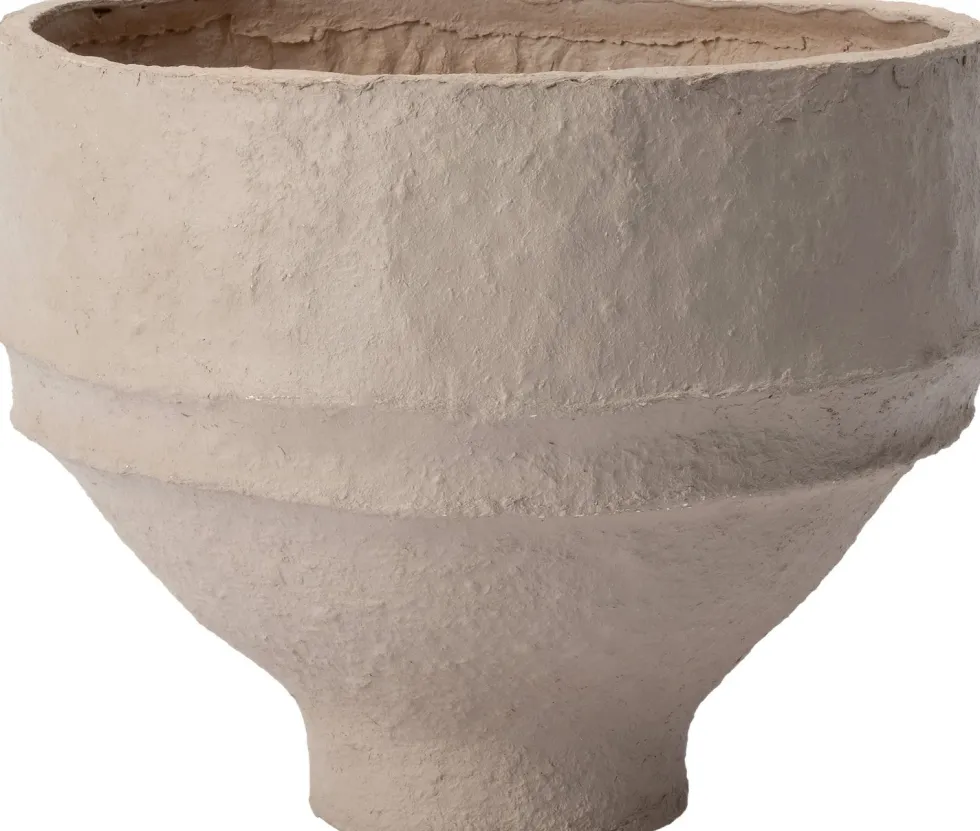 Intratuin decoratieschaal Runa beige D 31 H 24,5 cm