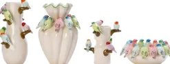 Intratuin decoratieschaal vogeltjes Fearn crème D 35 H 14 cm