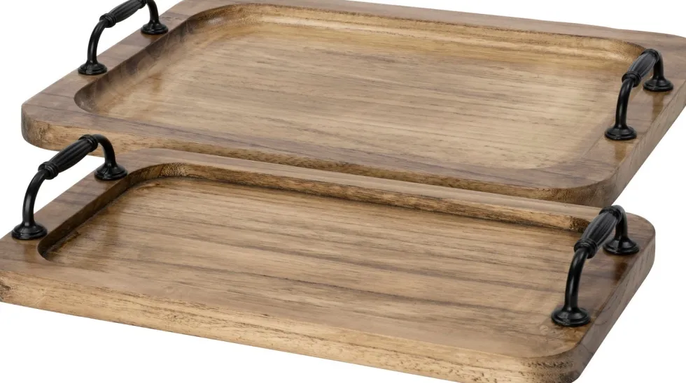 Intratuin dienblad Bree naturel 35 x 20 x 2 cm