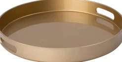 Intratuin dienblad Ella goud D 33 cm