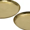 Intratuin dienblad Iza goud D 43,5 H 3,5 cm