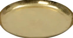 Intratuin dienblad Iza goud D 43,5 H 3,5 cm