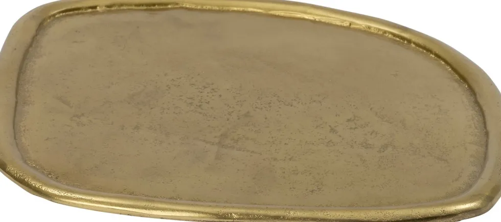 Intratuin dienblad Mel goud 35 x 30 x 1 cm