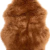 Intratuin dierenvacht imitatiebont Viktor lichtbruin 90 x 58 cm