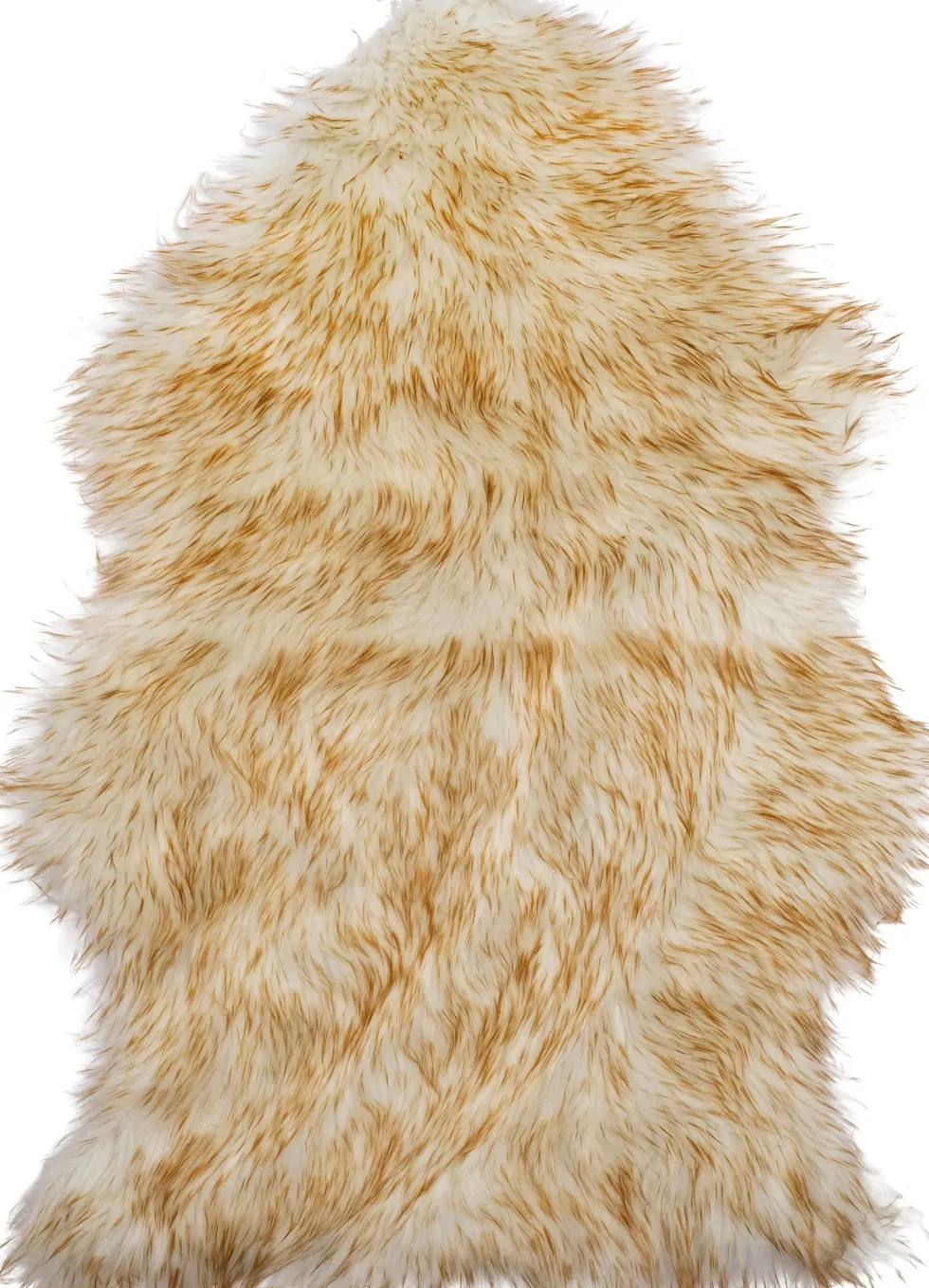 Intratuin dierenvacht imitatiebont Wendy beige 58 x 90 cm