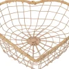 Intratuin draadmand Dets creme 21 x 21 x 8 cm