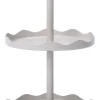 Intratuin etagère grijs D 28,5 H 40 cm