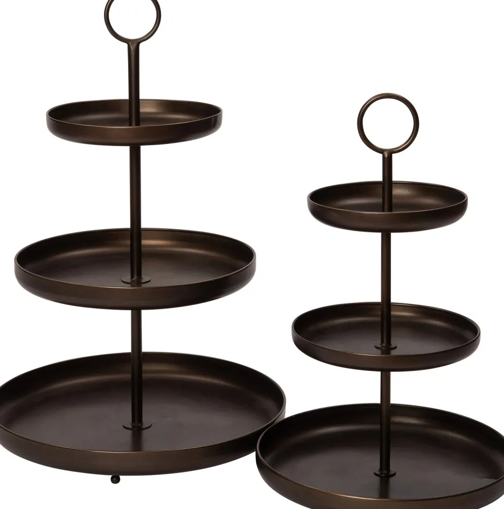 Intratuin etagère Jorin bruin D 51 H 78 cm