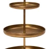 Intratuin etagère Jorin goud D 51 H 78 cm