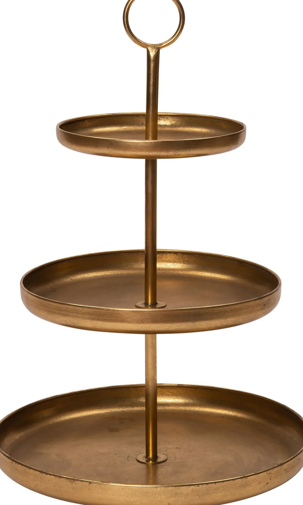 Intratuin etagère Jorin goud D 51 H 78 cm