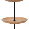 Intratuin etagère Kita naturel / zwart D 31 cm H 60 cm