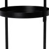 Intratuin etagère Nels zwart D 23 H 75 cm