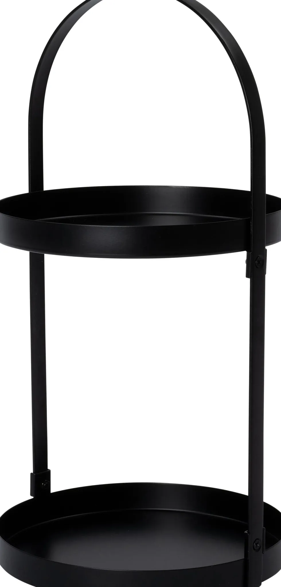 Intratuin etagère Nels zwart D 23 H 75 cm