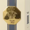 Intratuin geurkaars Luxe Vanilla Musk blauw 30 uur D 9,5 H 13 cm